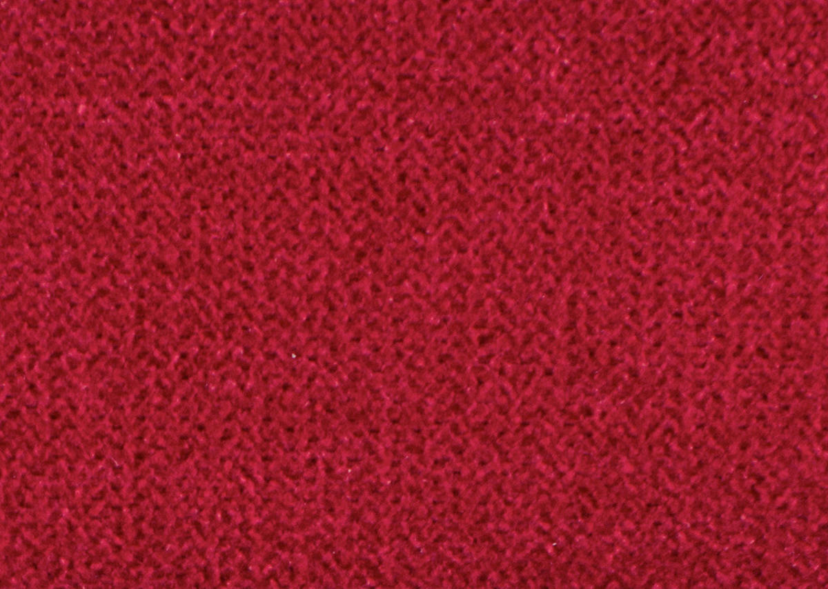 ECKSOFA in Flachgewebe Rot  - Rot/Schwarz, Design, Textil/Metall (191/301cm) - Moderano