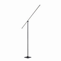 LED-STEHLEUCHTE - Schwarz, Design, Kunststoff/Metall (25/20,2/178cm) - Neuhaus PURE