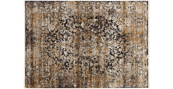 WEBTEPPICH 67/130 cm Le Mans Grau, Goldfarben  - Goldfarben/Grau, Design, Textil (67/130cm) - Dieter Knoll