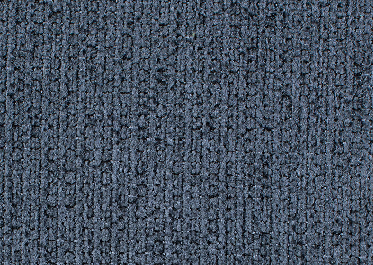 ECKSOFA in Webstoff Dunkelblau  292/176 cm  - Schwarz/Dunkelblau, MODERN, Textil/Metall (292/176cm) - Carryhome