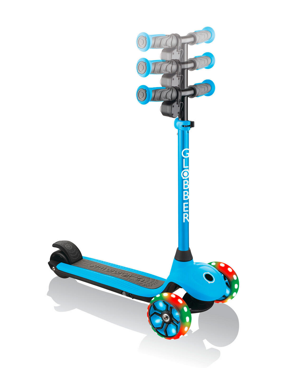 KINDER-E-SCOOTER  - Hellblau, LIFESTYLE, Kunststoff (62,0/29,0/76,0cm) - GLOBBER
