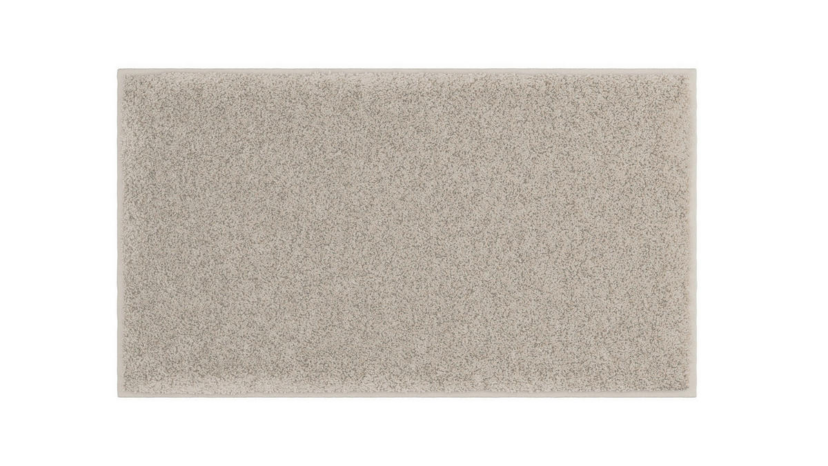 BADEMATTE Grund Beige 65/115 cm  - Beige, Basics, Kunststoff/Textil (65/115cm) - Grund