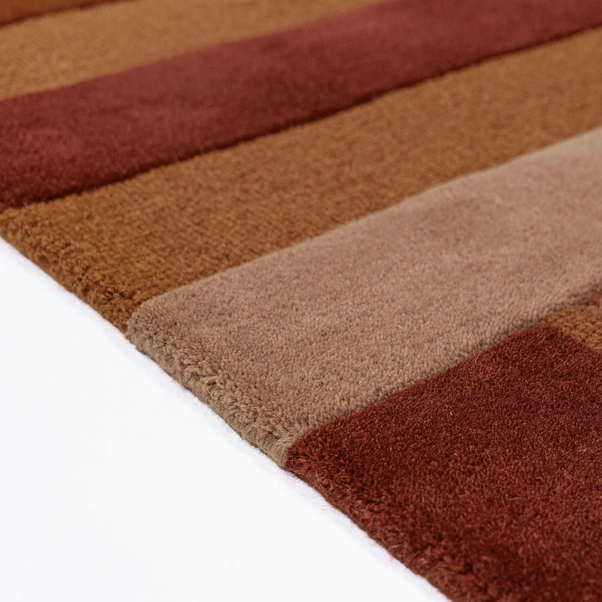 WOLLTEPPICH 140/200 cm Eldon Terracotta oval  - Terracotta, Basics, Textil (140/200cm) - Flair Rugs