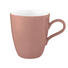 KAFFEEBECHER 400 ml - Rosa/Weiß, Design, Keramik (12,8/9/10,3cm) - Seltmann Weiden KAFFEEBECHER 400 ml - Rosa/Weiß, Design, Keramik (12,8/9/10,3cm) - Seltmann Weiden