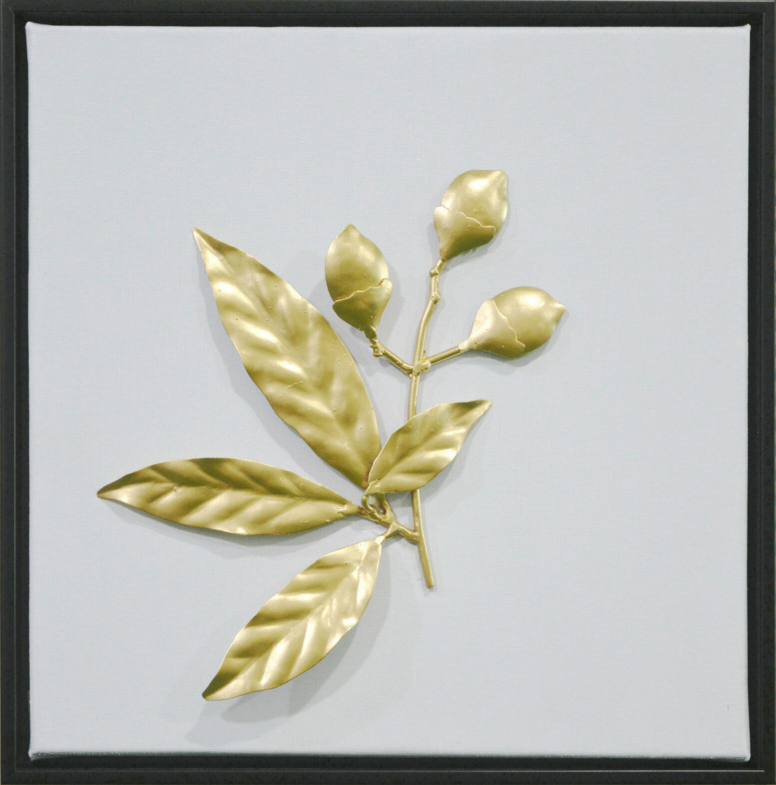 KÉP 30/30 cm  - krémszínű/fekete, Konventionell, műanyag/textil (30/30cm) - Monee