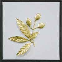 KÉP 30/30 cm  - krémszínű/fekete, Konventionell, műanyag/textil (30/30cm) - Monee