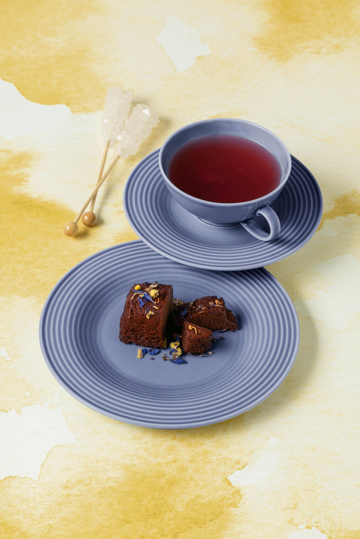 KAFFEETASSE Beat   260 ml  - Blau/Flieder, KONVENTIONELL, Keramik (0,26l) - Seltmann Weiden