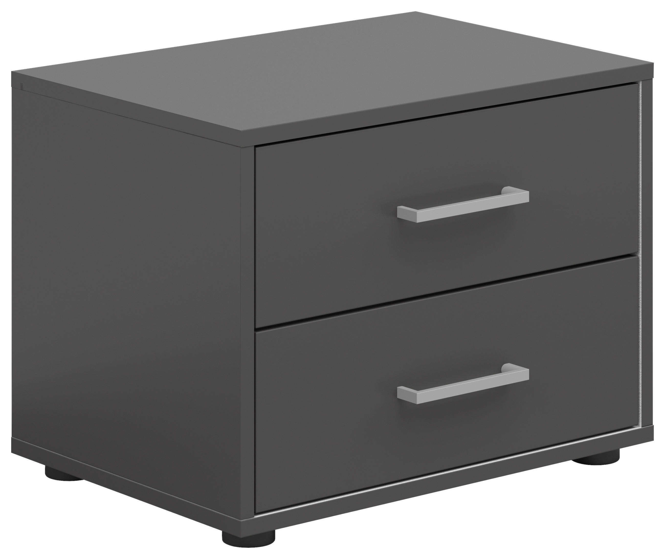 Nachtkästchen Smart 2 Graphit H: 38 Cm