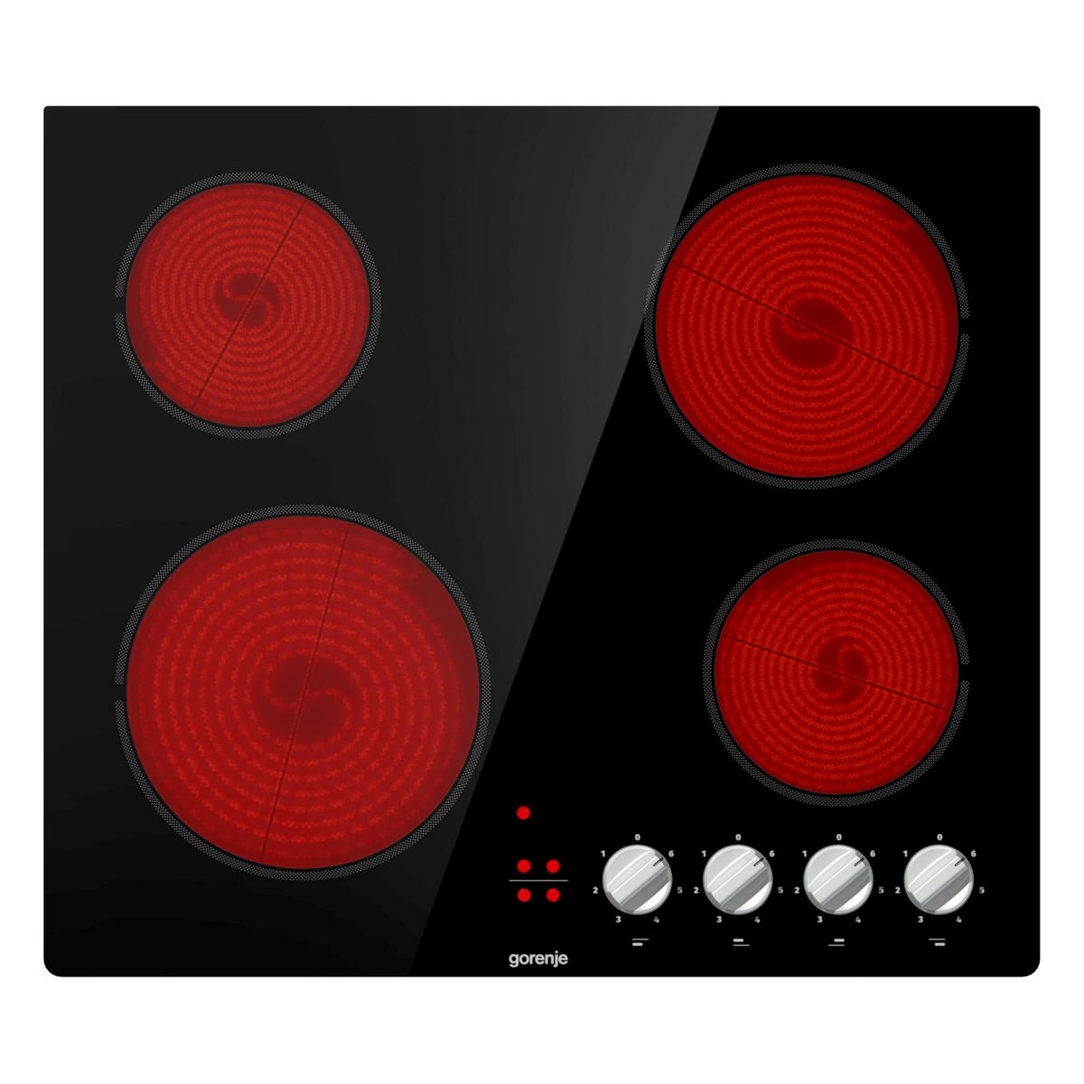 ÜVEGKERÁMIA FŐZŐLAP - Modern, kerámia (60/9,2/52cm) - Gorenje