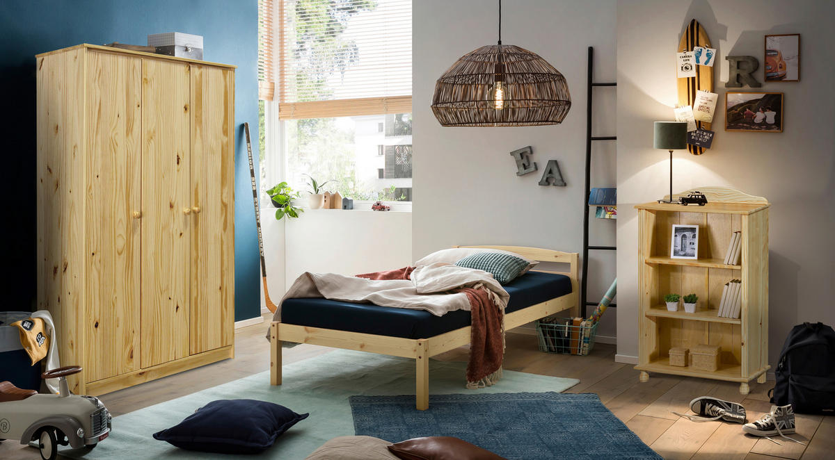 KLEIDERSCHRANK  in Naturfarben  - Naturfarben, Natur, Holz (107/175/50cm) - Livetastic