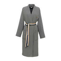 BADEMANTEL BLINEA S Unisex  - Grau, Design, Textil (Snull) - Hugo Boss