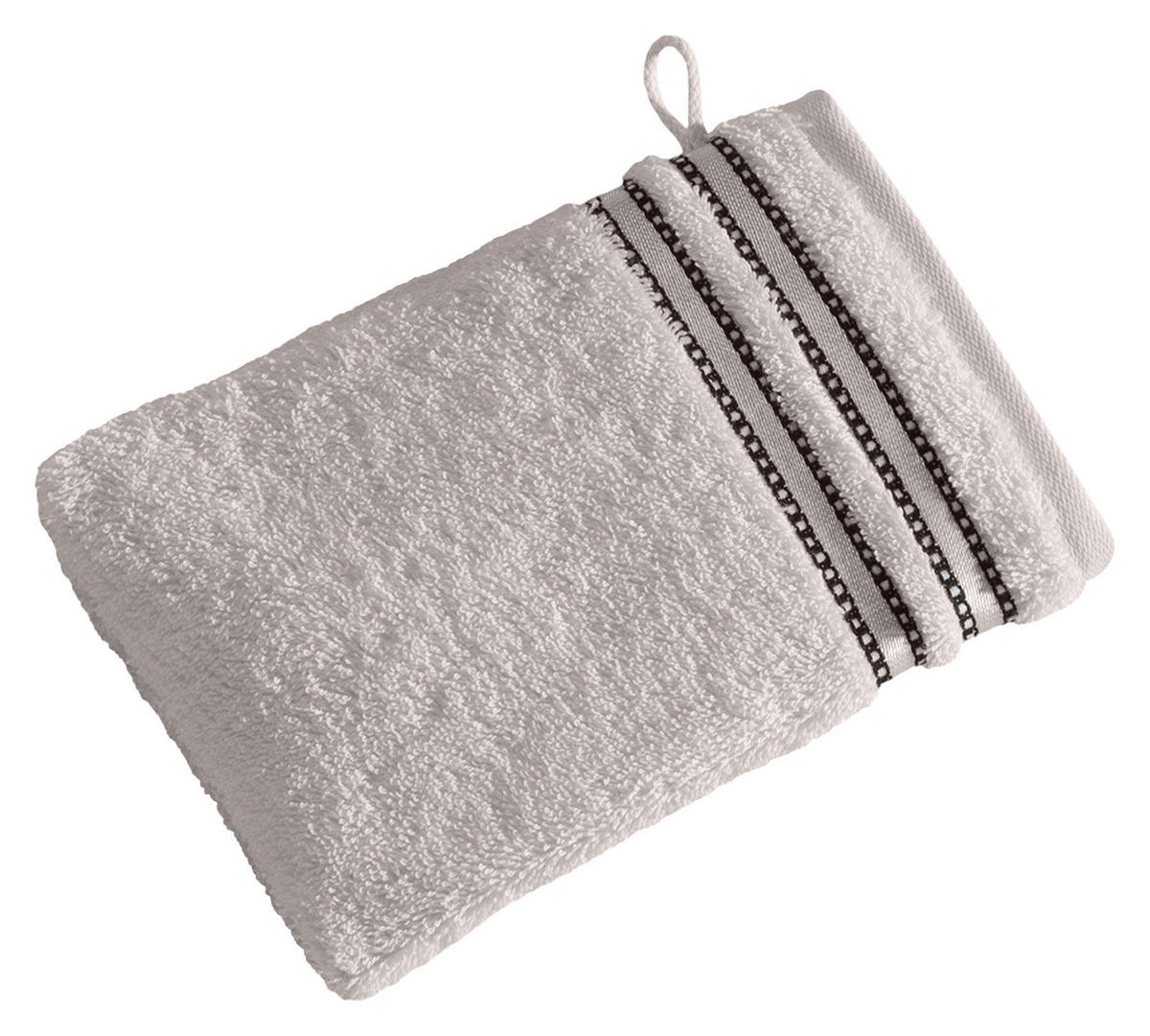 WASCHLAPPEN Cult de Luxe Hellgrau  - Hellgrau, Basics, Textil (16/22cm) - Vossen