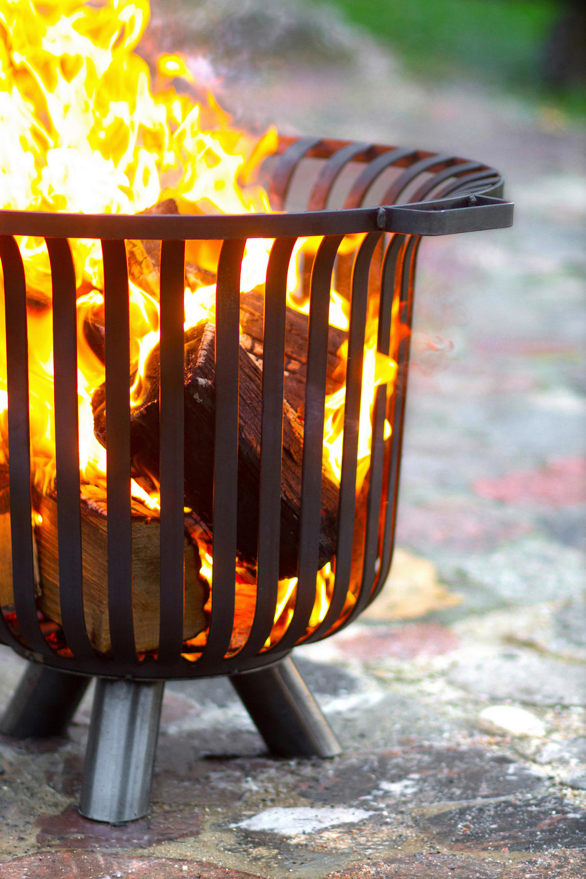 FEUERSCHALE  - Schwarz, Basics, Metall (60/52cm) - Ambia Garden