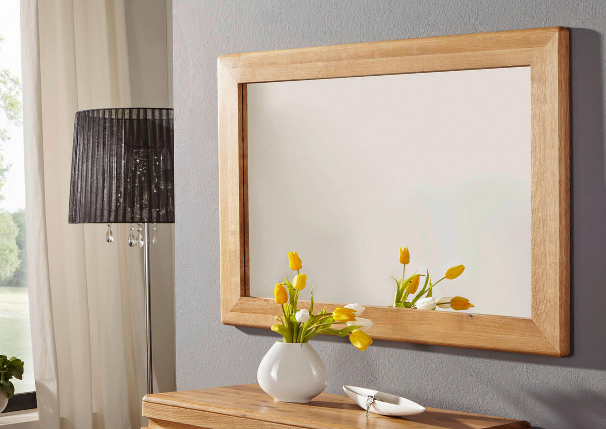 WANDSPIEGEL 100/70/2,5 cm  - Eichefarben, Basics, Holz (100/70/2,5cm)