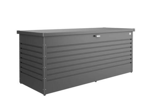 KISSENBOX - Dunkelgrau/Anthrazit, Basics, Metall (201/83/79cm) - Biohort