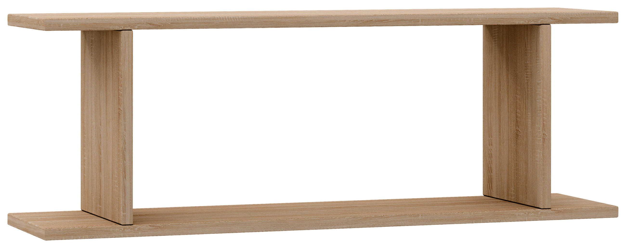 WANDREGAL Sonoma Eiche  - Sonoma Eiche, KONVENTIONELL, Holzwerkstoff (80/28/19,7cm) - MID.YOU