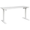 SCHREIBTISCH Weiss  - Weiss, Modern, Holzwerkstoff/Kunststoff (160/71/116/75cm) - MID.YOU
