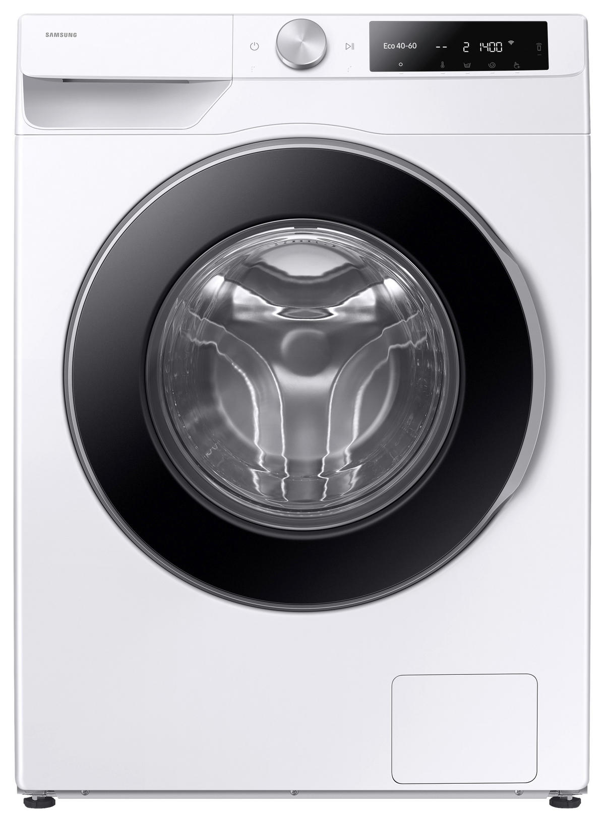 WASCHMASCHINE WW90DG6U85LEU3  - Weiß, Basics, Glas/Kunststoff (60/85/55cm) - Samsung
