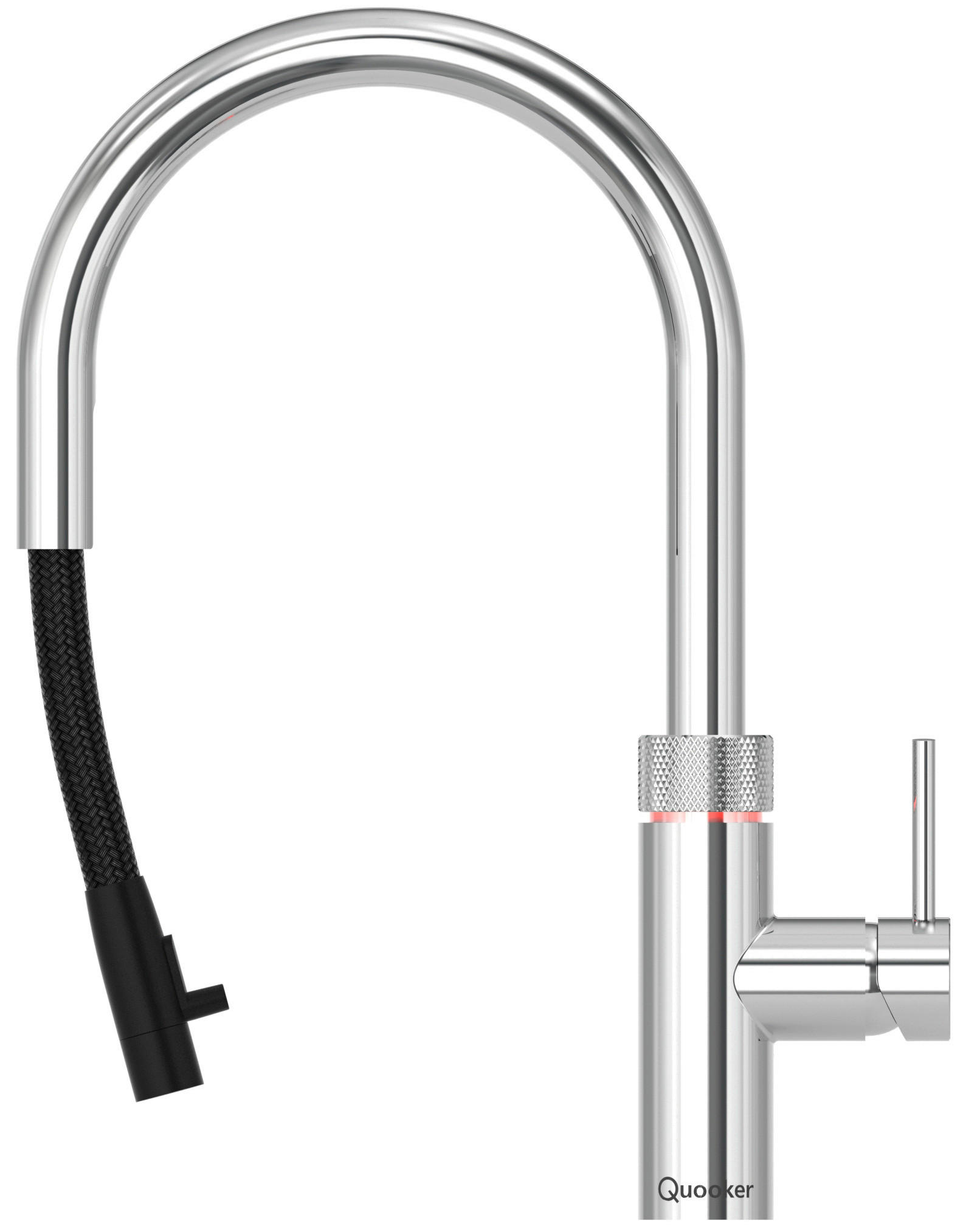 KÜCHENARMATUR 3XCHR  - Chromfarben, Basics, Metall (24,3/41,1cm) - Quooker