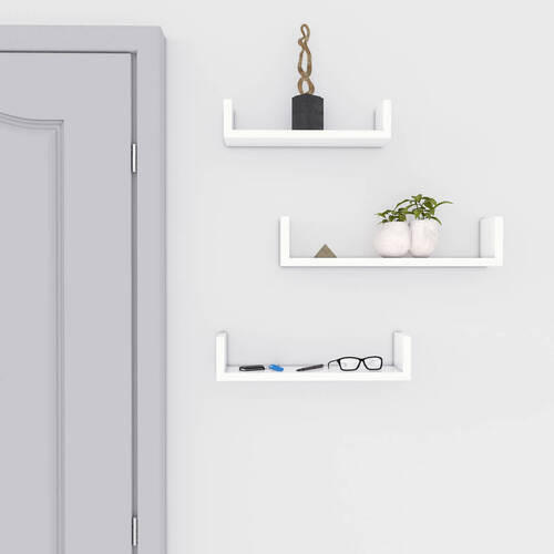 WANDREGAL Weiß  - Weiß, Basics, Holzwerkstoff (30-40/7-9/10cm) - Boxxx