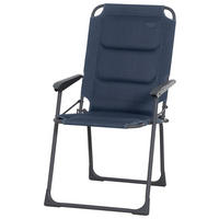 CAMPINGSESSEL - Anthrazit/Dunkelblau, KONVENTIONELL, Textil/Metall (58/100/68cm) - Siena Garden