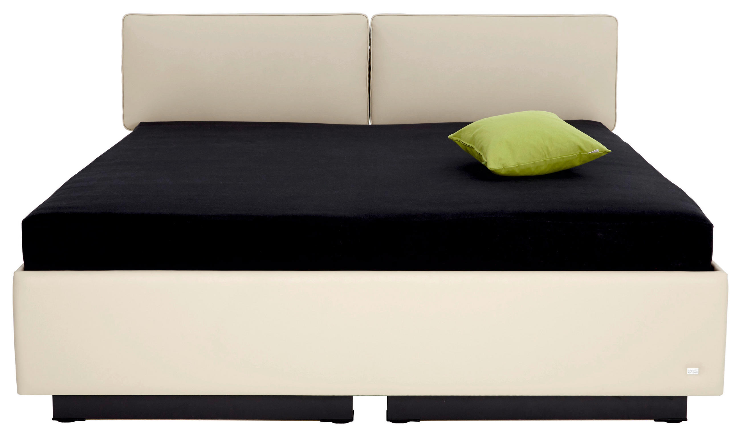 POLSTERBETT 180/200 cm  in Beige  - Beige, Konventionell, Holzwerkstoff/Textil (180/200cm) - RUF Betten