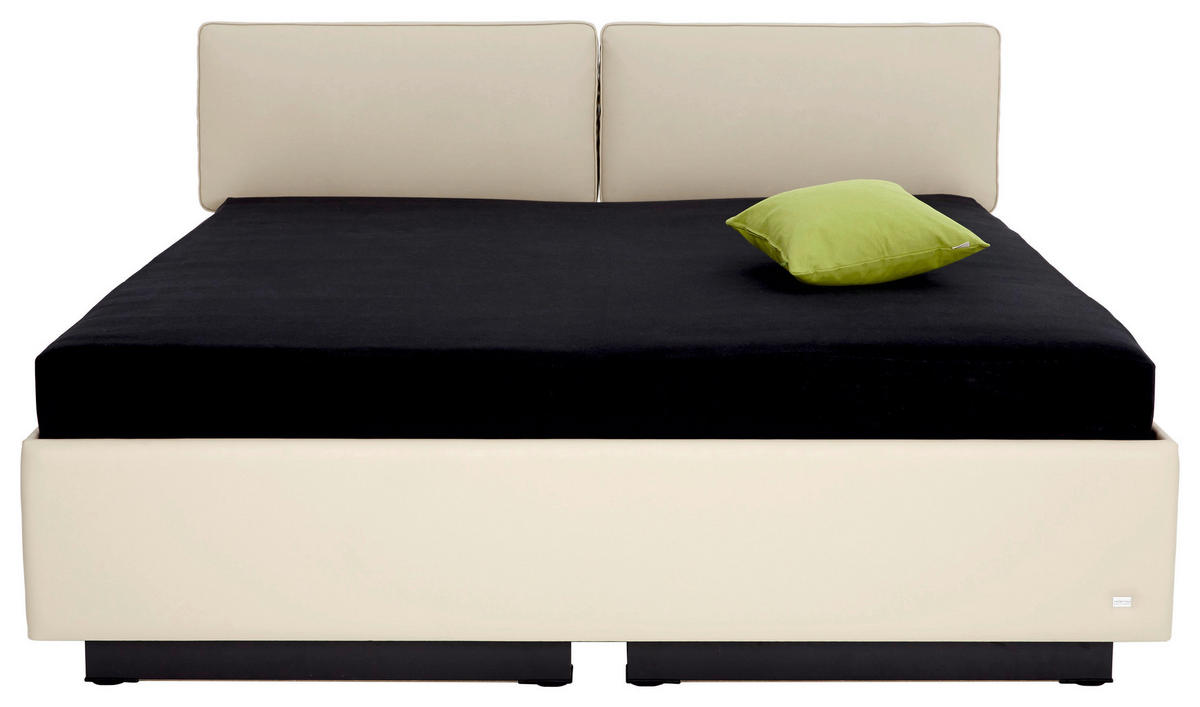 POLSTERBETT 180/200 cm  in Beige  - Beige, Konventionell, Holzwerkstoff/Textil (180/200cm) - RUF Betten