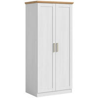 ŠATNÍ SKŘÍŇ S OTOČNÝMI DVEŘMI, 84/185/54 cm - šampaňská, Moderní, kompozitní dřevo/plast (84/185/54cm) - MID.YOU