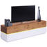 Lowboard in furniert Eiche Weiß, Eichefarben - Eichefarben/Weiß, Design, Holz/Holzwerkstoff (160/45/41,5cm) - Novel Lowboard in furniert Eiche Weiß, Eichefarben - Eichefarben/Weiß, Design, Holz/Holzwerkstoff (160/45/41,5cm) - Novel