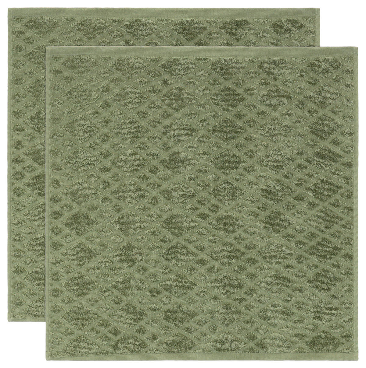 SADA UTĚREK 2dílné - zelená, Basics, textil (50/50cm) - Vossen