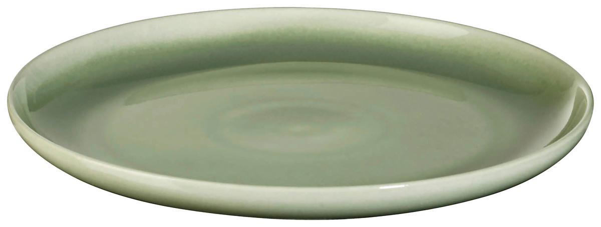 DESSERTTELLER 21 cm  - Grün, Basics, Keramik (21cm) - ASA