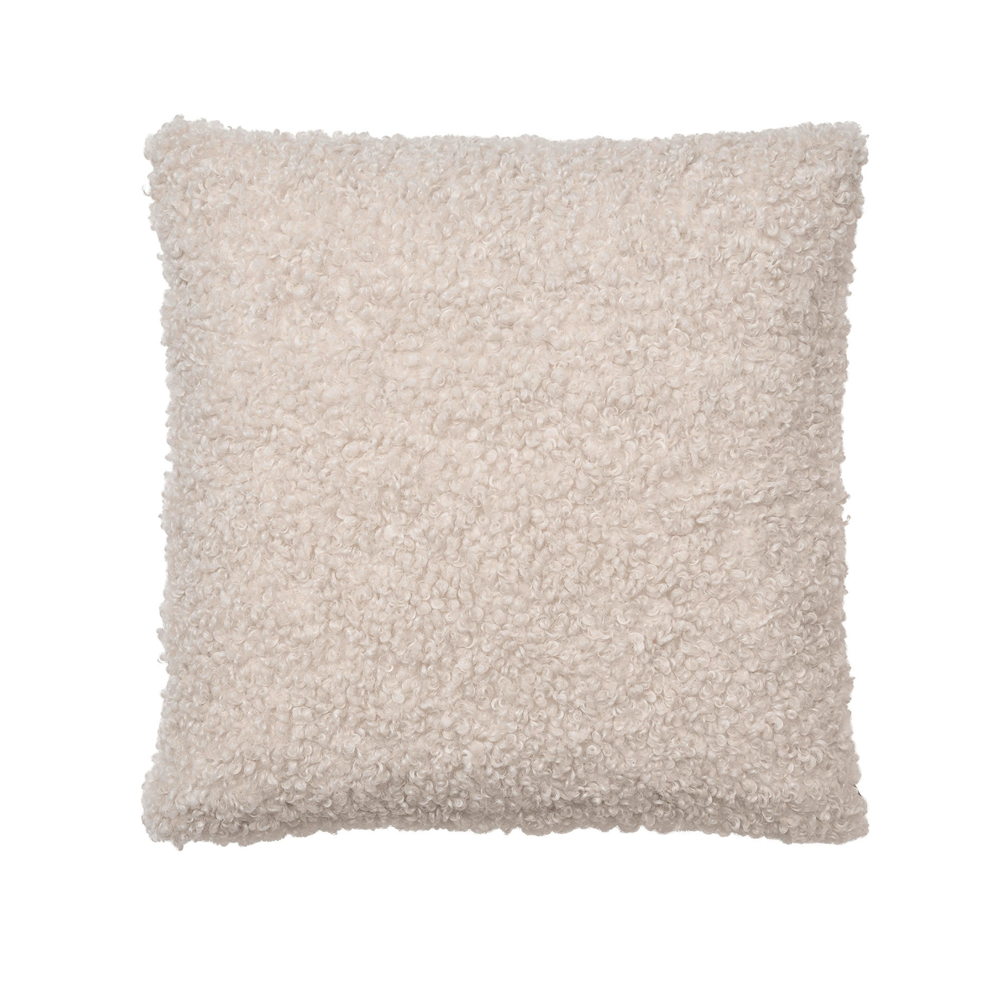 FELLKISSENBEZUG TEDDY 50/50 cm  - Beige, Basics, Textil (50/50cm) - Blomus