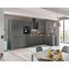 ECKKÜCHE 360/165 cm  in Graphitfarben  - Schwarz/Graphitfarben, Basics, Holzwerkstoff/Metall (360/165cm) - Carryhome