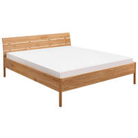 BETT 200/200 cm,  in Wildeiche,  - Wildeiche, KONVENTIONELL, Holz (200/200cm) - Linea Natura