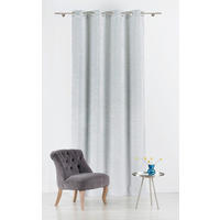 DRAPERIE OPACĂ black-out (nu permite trecerea luminii)  - gri-mentă, Basics, textil (24/31/6cm)