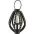 LATERNE - Schwarz, Design, Glas/Holz (33/45/cm) - Ambia Home LATERNE - Schwarz, Design, Glas/Holz (33/45/cm) - Ambia Home