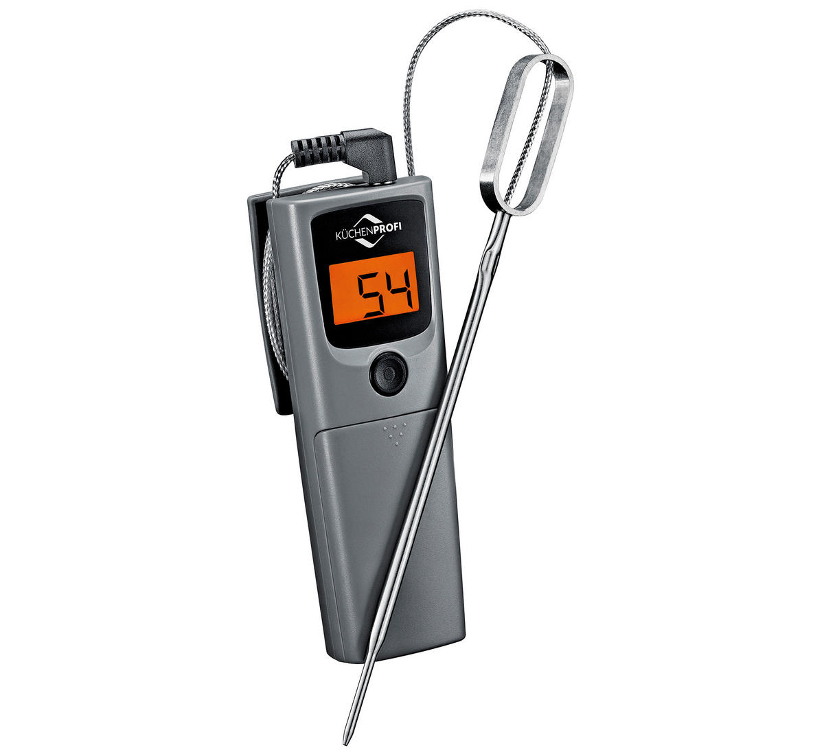 BRATENTHERMOMETER SMART  - Silberfarben, Basics, Kunststoff/Metall (11/4/2,5cm) - KÜCHENPROFI