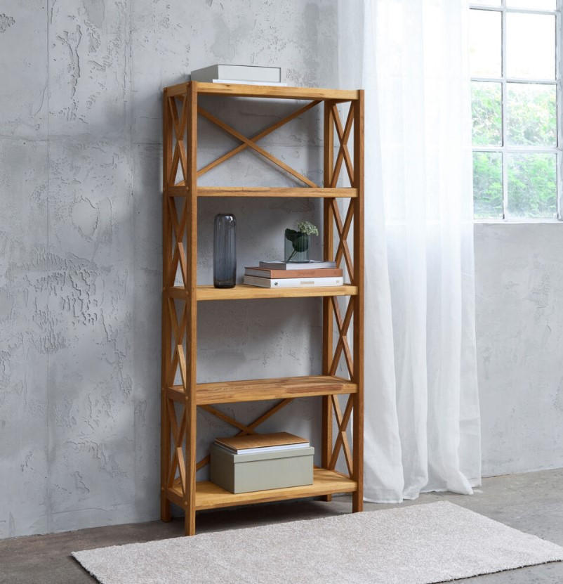 HYLLA i 70/161/30 cm ekfärgad  - ekfärgad, Design, trä (70/161/30cm) - Best Price