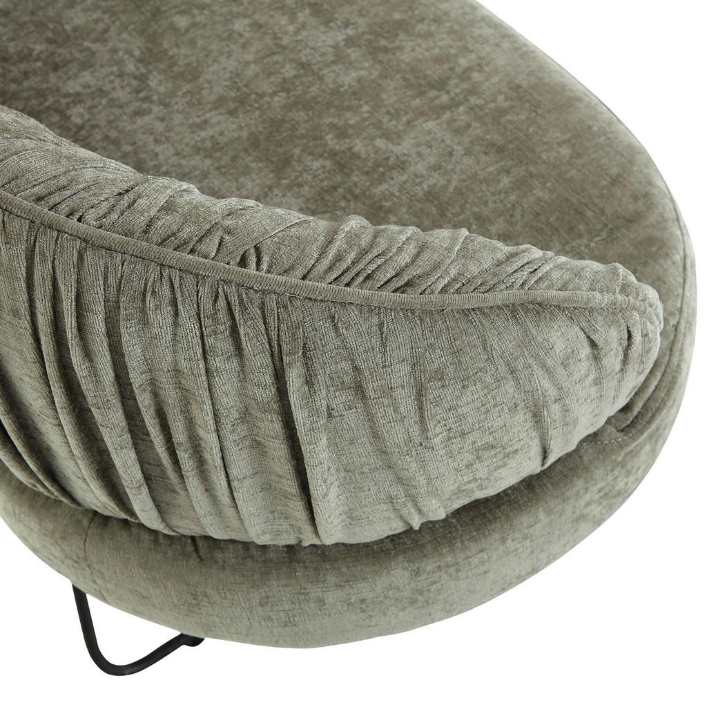 Thumbnail - Novel Sitzbank, Grün, Textil, 3-Sitzer, 202x88x65 cm, Esszimmer, Bänke, Sitzbänke