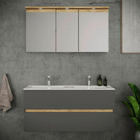  112 cm  - honungsek/vit, Trend, trämaterial/keramik (112cm) - MID.YOU