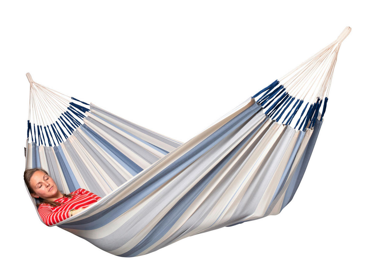 HOUPACÍ SÍŤ  - bílá/modrá, Konvenční, textil (160/350cm) - La Siesta