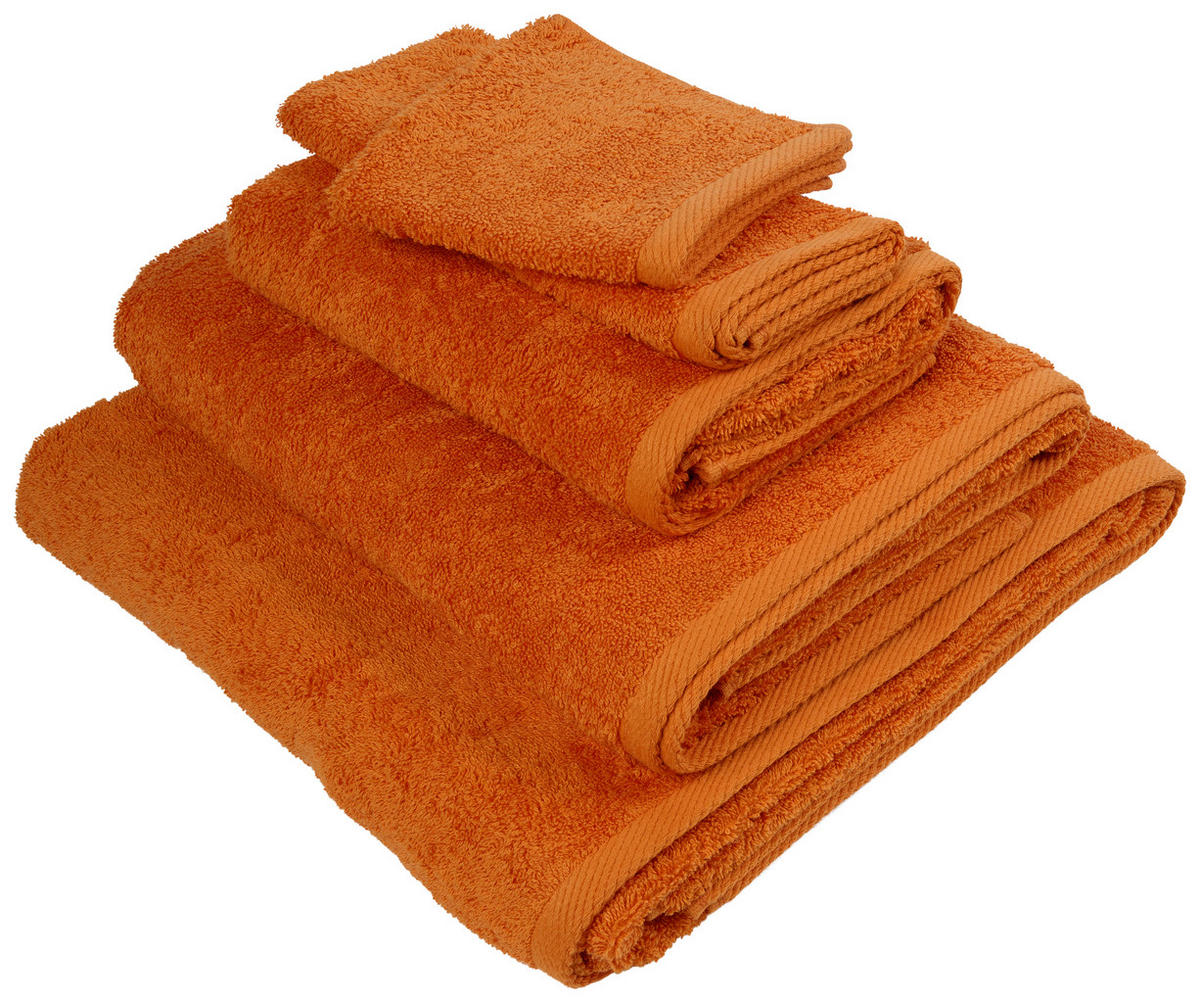 HANDTUCH Palma Orange  - Orange, Basics, Textil (50/100cm) - Esposa