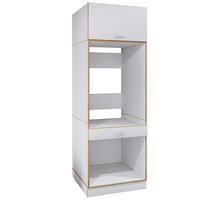 SKŘÍŇKA NAD PRAČKU, bílá, medový dub, 67/200/68 cm - bílá/medový dub, Trend, kompozitní dřevo/plast (67/200/68cm) - MID.YOU