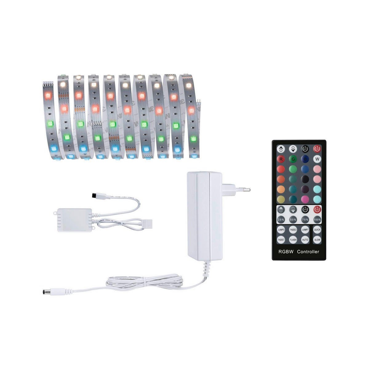 LED-STRIP 100,0 cm   - Silberfarben, Basics, Kunststoff (100,0cm) - Paulmann