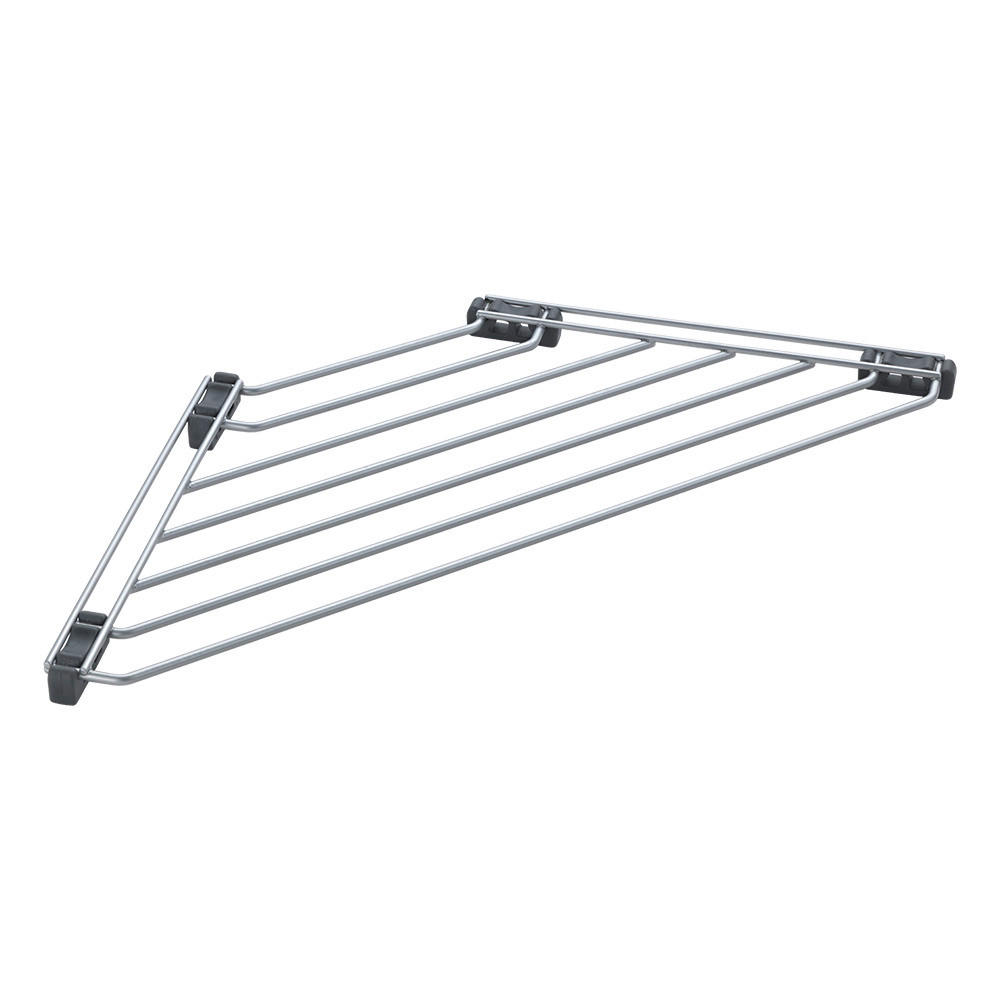 EDÉNYSZÁRÍTÓ TÁLCA - Basics, műanyag/fém (43/17/2cm) - Metaltex