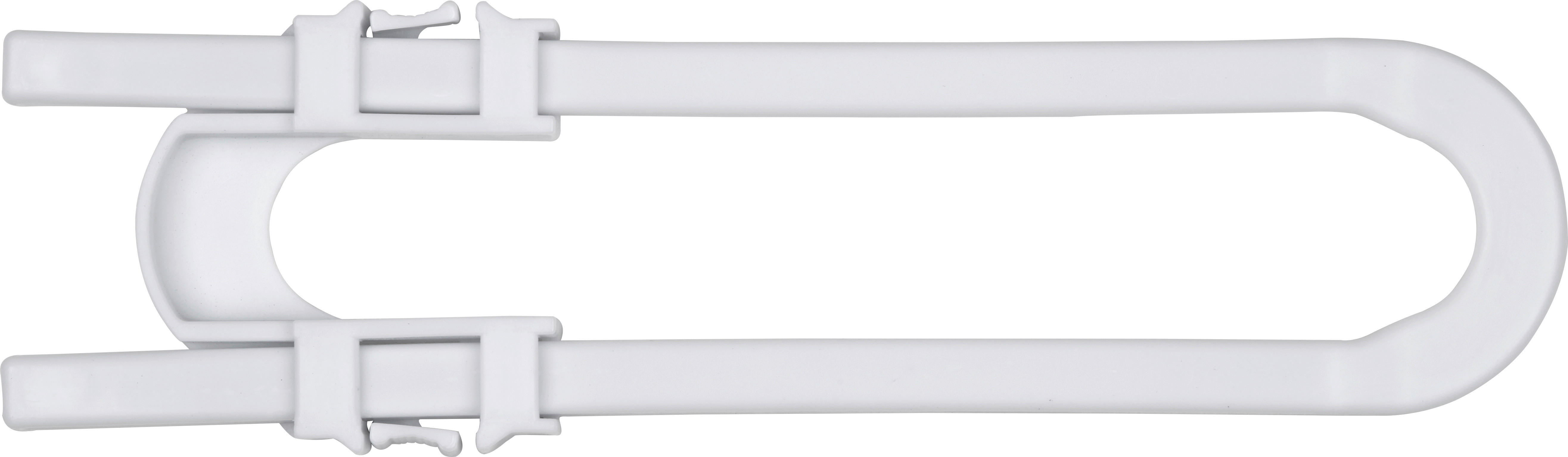 POJISTKA NA SKŘÍŇ - bílá, Basics, plast (28.2/9.8cm) - My Baby Lou