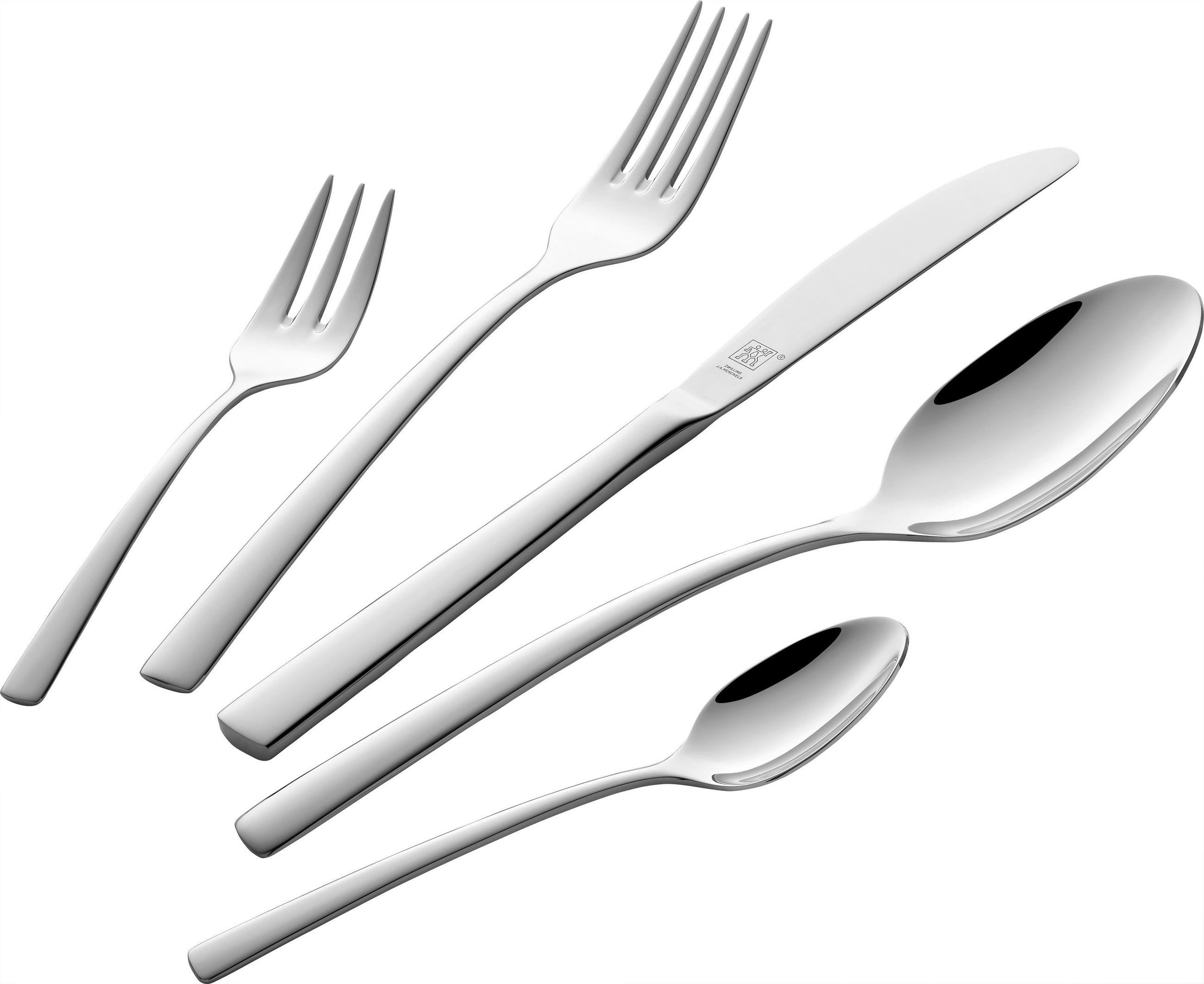 BESTECKSET LOFT poliert 68-teilig Edelstahl  - Silberfarben, Basics, Metall - Zwilling