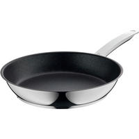BRATPFANNE 28 cm  - Silberfarben/Schwarz, Basics, Metall (28cm) - WMF