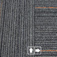 TEPPICHFLIESE - Grau, Basics, Kunststoff/Textil (50/50cm) - Esposa