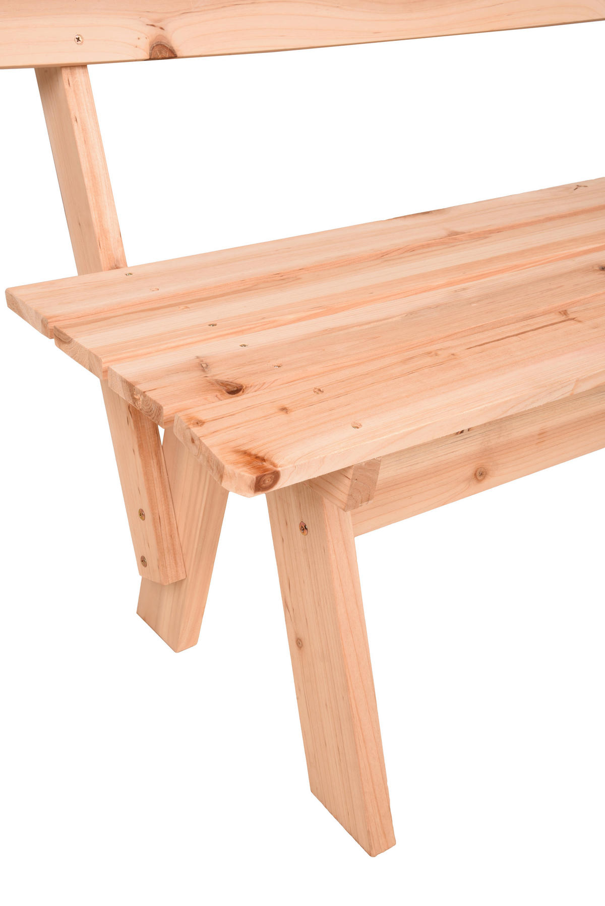 GARTENBANK 62/82,5/150 cm  in Naturfarben  - Naturfarben, MODERN, Holz (62/82,5/150cm) - Gardenson